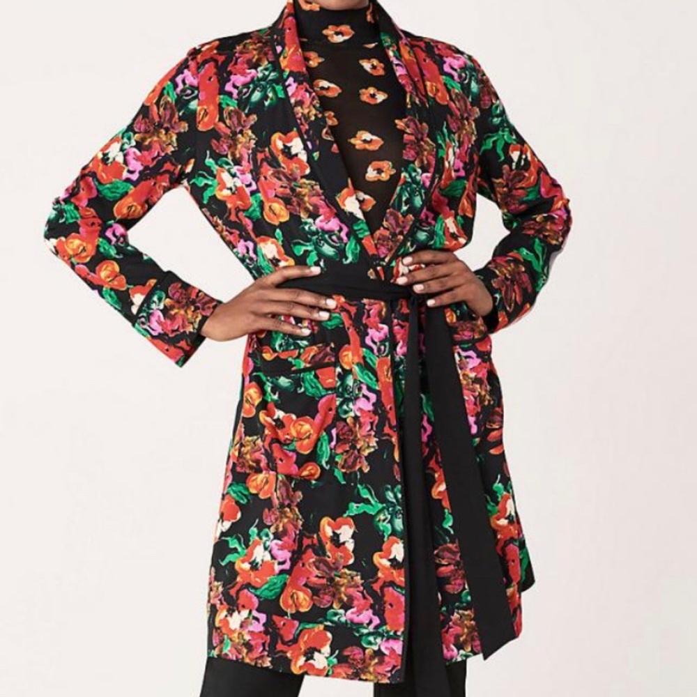 Floral Smoking Jacket | DVF